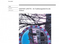 gasthof-lafette.com Webseite Vorschau
