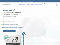 phallumax.de Webseite Vorschau
