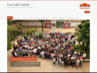 paul-loebe-schule.de Webseite Vorschau
