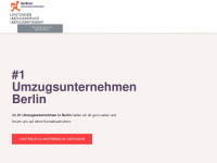 berlinerumzugsunternehmen.de Webseite Vorschau