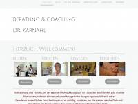 karnahl-beratung-coaching.jimdo.com Webseite Vorschau