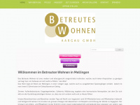 betreuteswohnenaargau.ch Webseite Vorschau