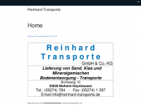 reinhard-transporte.de Thumbnail