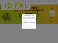idyal.de Webseite Vorschau