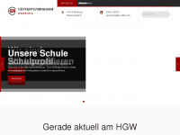 hueffert.info Webseite Vorschau