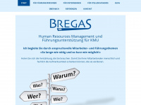 bregas-hr.ch Webseite Vorschau