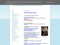 anwaltsrecht.blogspot.com Webseite Vorschau