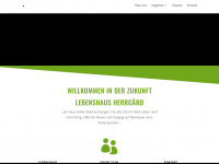 lebenshaus-herrgard.de Webseite Vorschau