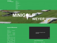 minigolf-weyer.de Webseite Vorschau