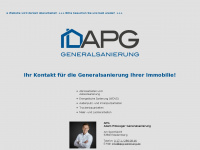 apg-sanierung.de Webseite Vorschau