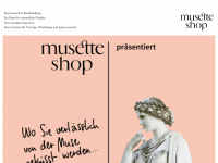 musetteshop.com Webseite Vorschau