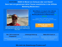 affiliate-marketing-masterclass.de Webseite Vorschau