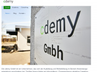 cdemy.de Webseite Vorschau