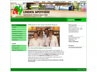 linden-apotheke-bochum.de Webseite Vorschau