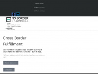 no-border.eu Webseite Vorschau