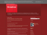 boersenphrasen.blogspot.com Webseite Vorschau