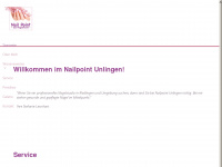 nailpoint-unlingen.de Webseite Vorschau