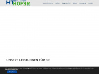 ht-hofer.at Webseite Vorschau