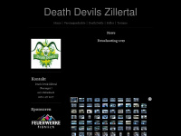 death-devils-zillertal.at Webseite Vorschau