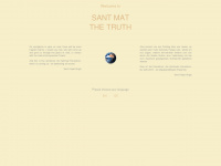 santmat-thetruth.com Webseite Vorschau