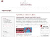 zahnimplantate-braunschweig.com Webseite Vorschau