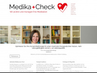 medika-check.de Webseite Vorschau