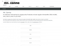mr-canna.de Webseite Vorschau