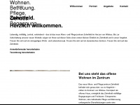zehntfeld.ch Webseite Vorschau