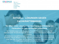 erasmus-institut.com Webseite Vorschau