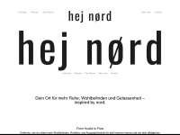 hejnord.ch Webseite Vorschau