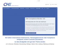 cmi-compliance.de Webseite Vorschau