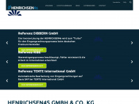 henrichsen4s.de Webseite Vorschau