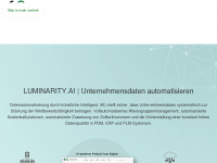 luminarity.ai Webseite Vorschau