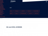 heinlehmann.com Webseite Vorschau