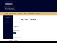 srislaw.com Webseite Vorschau