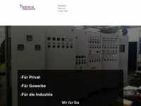 thamerus-elektrotechnik.de Webseite Vorschau