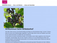 wildobsthof.de Webseite Vorschau