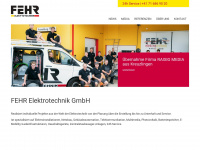 fehr-et.ch Webseite Vorschau