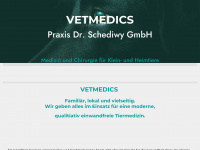 vetmedics.ch Webseite Vorschau