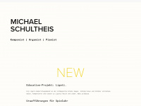 mschultheis.com Webseite Vorschau