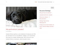 labrador-liebe.de Webseite Vorschau