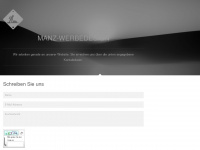 manz-werbedesign.de Webseite Vorschau