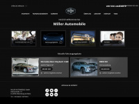 miller-automobile.de Webseite Vorschau