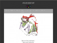 atelier-avant.de Webseite Vorschau