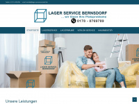 lager-service-bernsdorf.de Webseite Vorschau