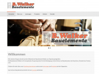 bauelemente-walker.de Webseite Vorschau