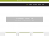greenline-hausbau.de Webseite Vorschau