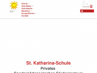 st-katharina-foerderzentrum.de Webseite Vorschau