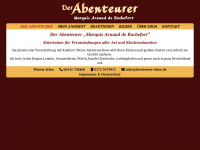 abenteurer-show.de Webseite Vorschau