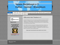 perpetuum-ev.de Webseite Vorschau